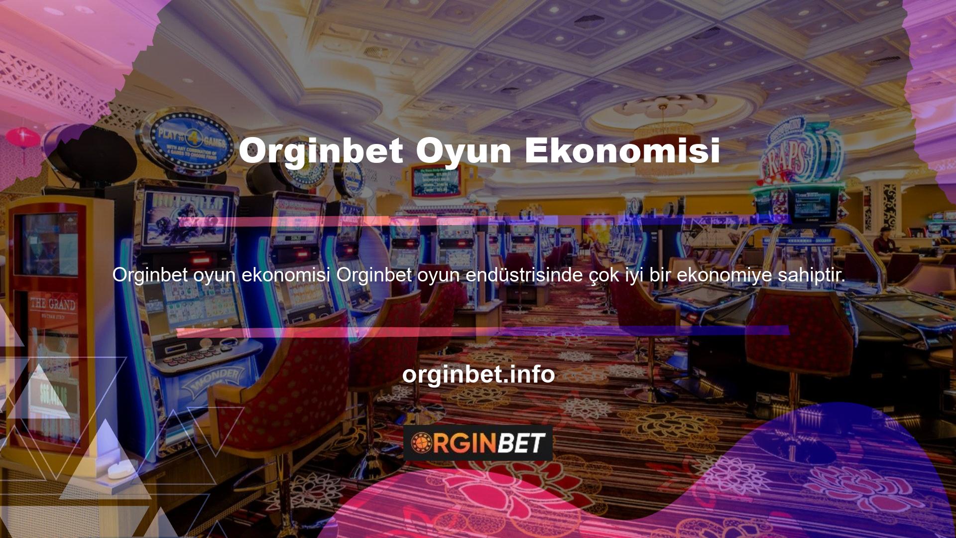 Bir Orginbet üyesi olarak kolayca bahse girebilirsiniz