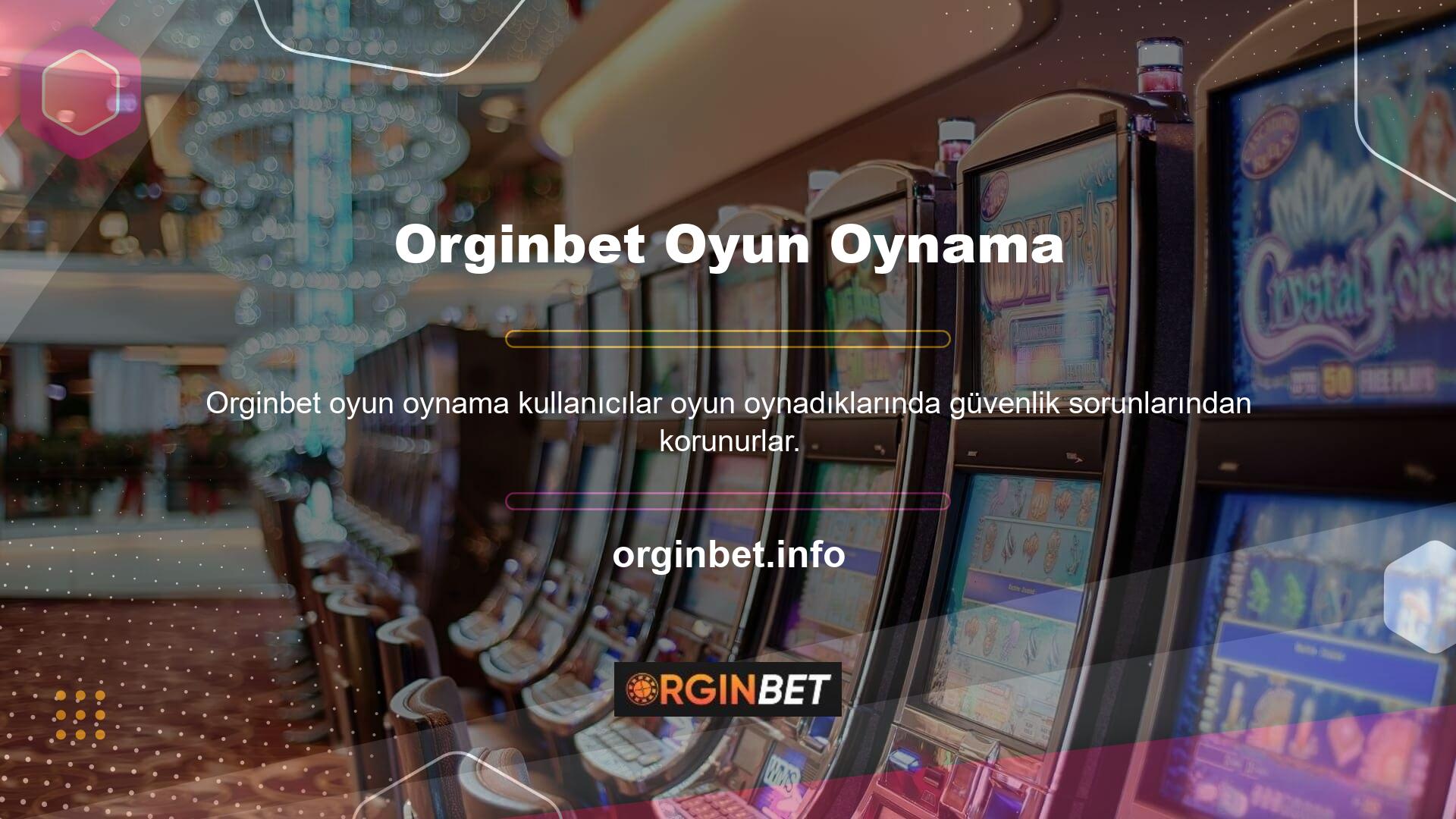 Orginbet, bir şeyler inşa eden ve sürdüren birçok iyi şirkete sahiptir